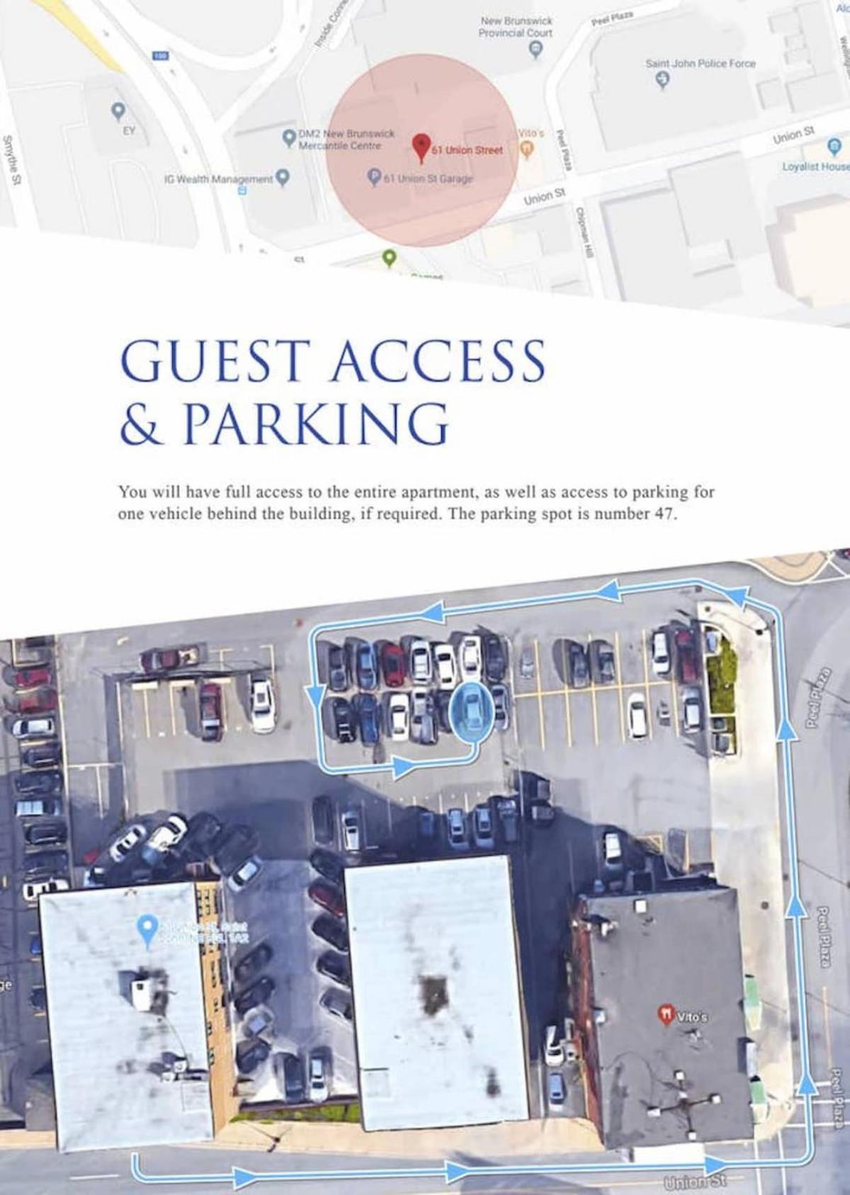 Premium Condo Heart Of Uptown Location Parking Coffee Saint John Exterior photo